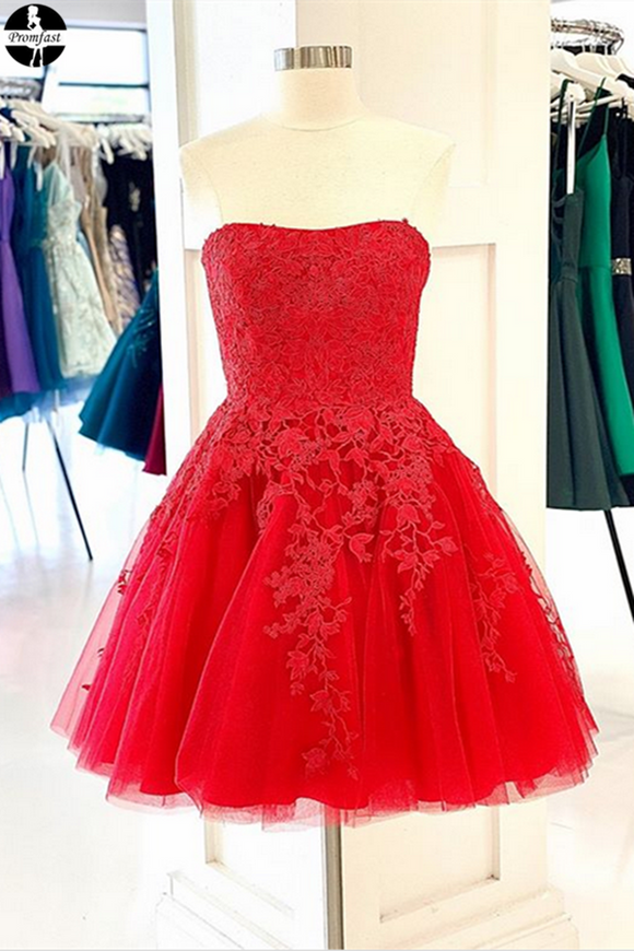 Red New 2021 Promfast Short Prom ...